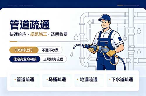 肥东管道疏通