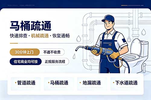 肥东马桶疏通